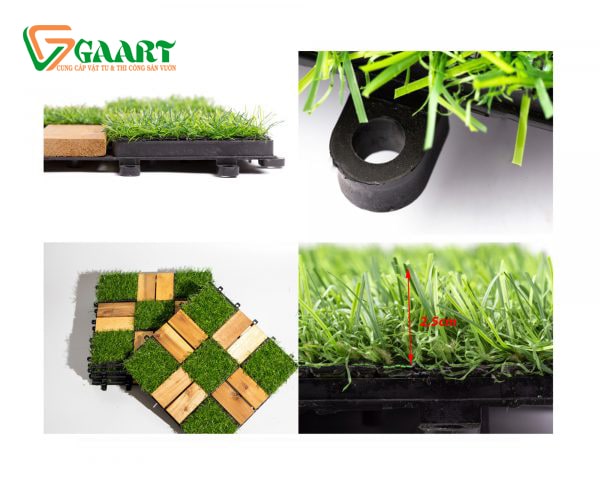 vỉ gỗ nhựa cỏ lát sàn ngoài trời