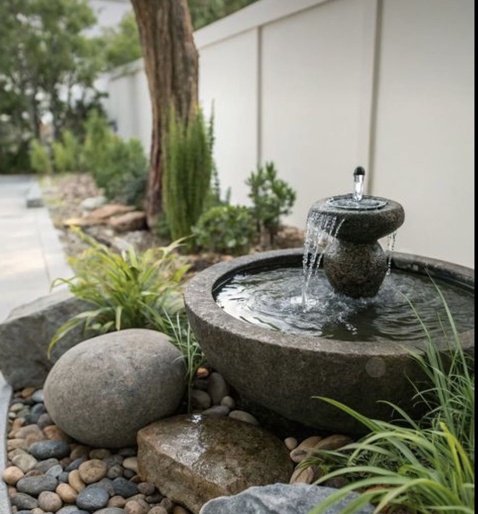 đài phun nước mini sân vườn