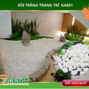 Sỏi trắng trang trí