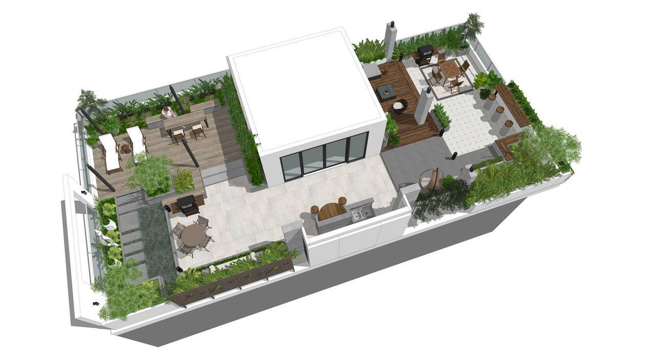 Thiết Kế Thi Công Vườn Sân Thượng Đống Đa Hà Nội