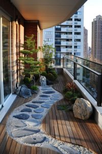 Tiểu cảnh ban công nhà phố, chung cư