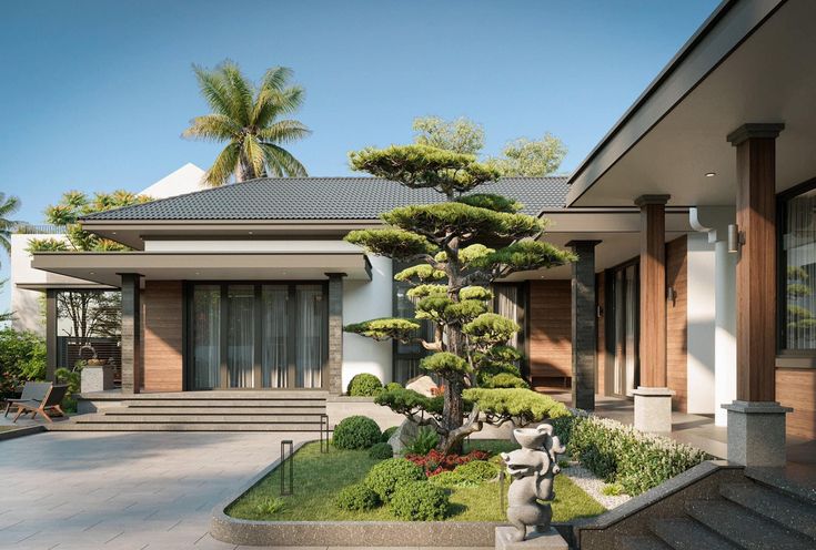 Thiết kế thi công tiểu cảnh sân vườn