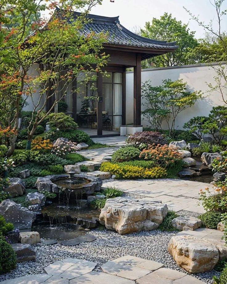 Thiết kế thi công sân vườn nhật bản Bắc Ninh