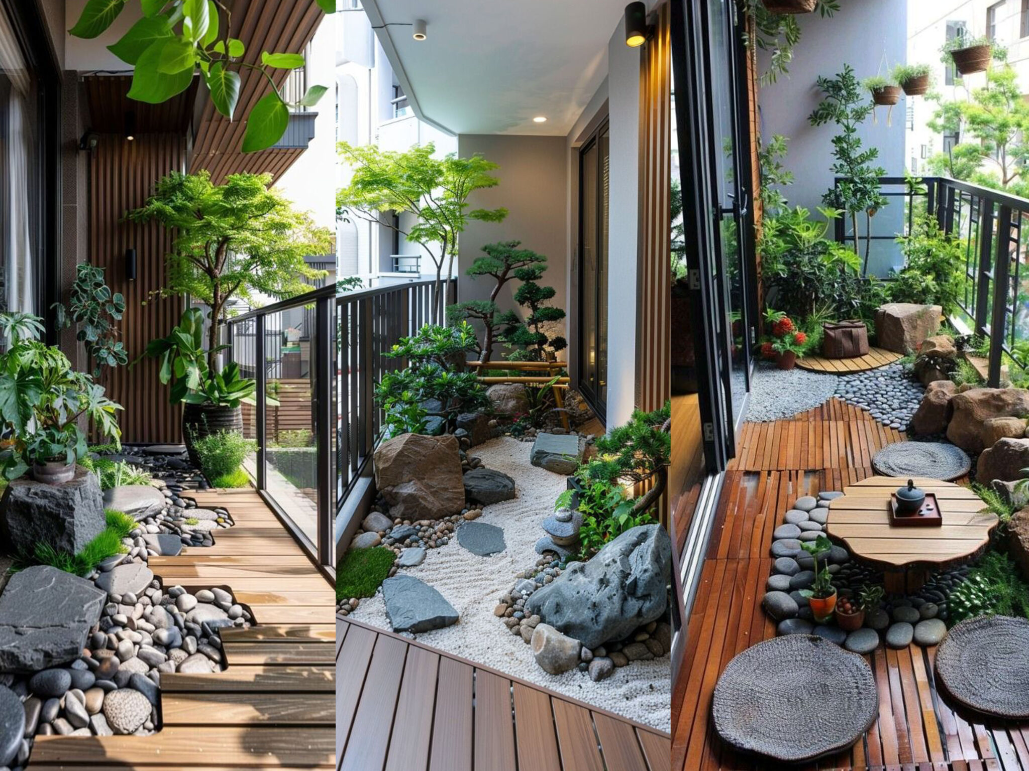 GAART - Thi công tiểu cảnh ban công đẹp